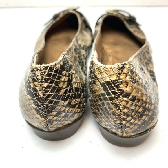 AEROSOLES AEROLOGY Snake Print Flats Shoes sz 6.5 - Picture 2 of 12